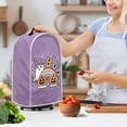 thumbnail image 3 of HELLHERO Lightweight 15.94"H x 9.45"L x 7.28"W Food Processor Cover Multifunctional Polyester Blender Covers, Cartoon Halloween Theme, 3 of 6