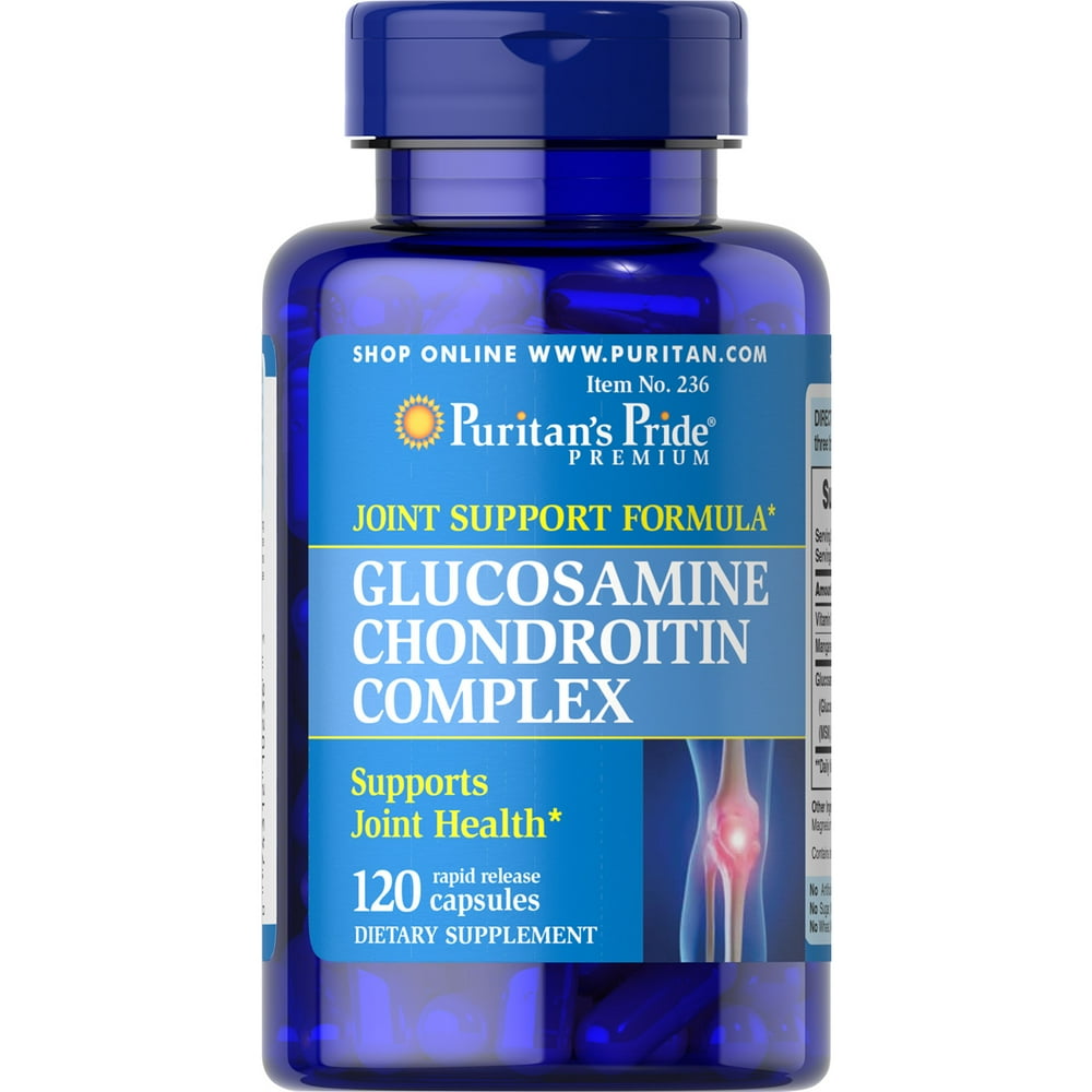 Puritan's Pride Glucosamine Chondroitin Complex120 Capsules Walmart
