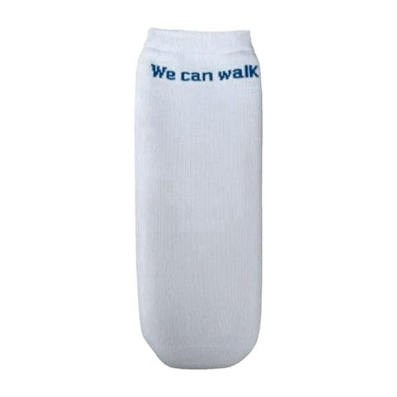 Wswqop Prosthetic Limb Sock below Knee Elastic Cotton Portable Sweat Absorption Amputee White S