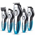thumbnail image 4 of KM-5031 Lithium Battery Bald Recharge Hair Clipper USB Type Easy Flushing Sharp Angle Cutter Head Clipper, 4 of 11