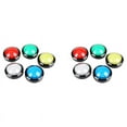 thumbnail image 1 of 10X Buttons 60mm Dome 2.36 Inch LED Push Button with -Switch for Machine Console,10 x Buttons, 1 of 8