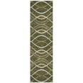 thumbnail image 2 of Addison Rugs Chantille Indoor/Outdoor Transitional Waves Olive Washable Runner Rug, 2'3" x 7'6", 2 of 6