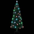 thumbnail image 3 of vidaXL Artificial Pre-lit Christmas Tree with Stand Xmas Tree Fiber Optic, 3 of 6