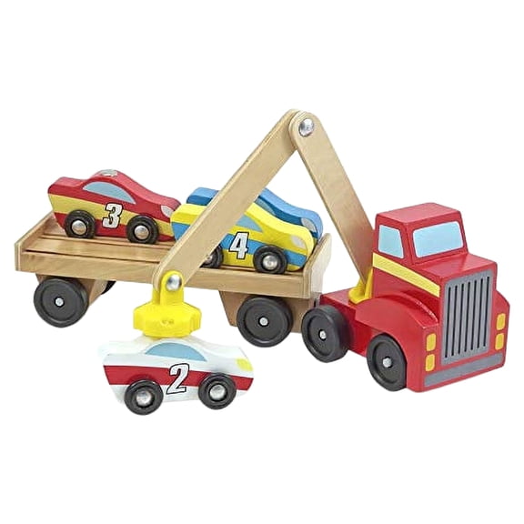 Melissa & Doug Magnetic Car Loader