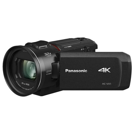 Panasonic HC-VX1 Wi-Fi 4K Ultra HD Video Camera Camcorder Wireless Smartphone Multi Video Capture