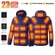 thumbnail image 3 of Nueva chaqueta calefactable 21, abrigo de moda para hombre y mujer, ropa con calefacción eléctrica inteligente, ropa térmica abrigada, chaqueta de caza calefactable para invierno, 3 of 5