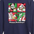 thumbnail image 3 of Disney - Mickey and Friends Happy Holidays - Toddler & Youth Long Sleeve Graphic T-Shirt, 3 of 5