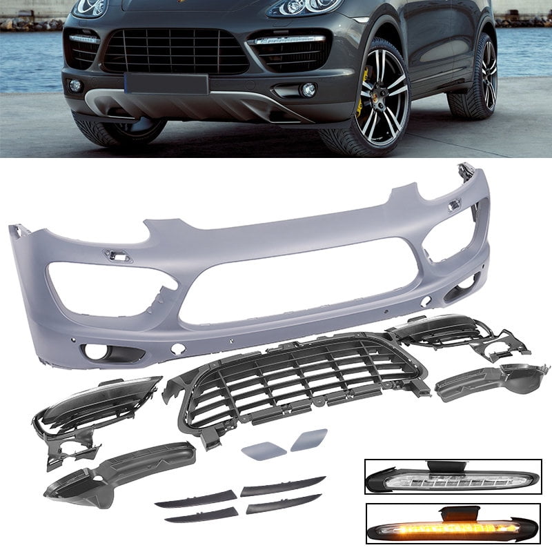Turbo Style Front Bumper Cover 20112014 Porsche Cayenne w PDC GTS w