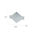 thumbnail image 5 of American Art Decor Genuine Stole Parts Embossed Metal Sign, Red - 13.5” H x 18.25” L x 0.5” D, 5 of 6