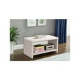 thumbnail image 5 of Meridian Furniture Cleo Cream Velvet Night Stand, 5 of 5