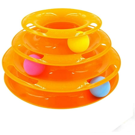 Asewin Tower of Tracks Interactive Cat Toy