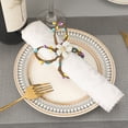 thumbnail image 4 of Promotion!Easter Napkin Rings Bunny Napkin Rings Set Of 5 Egg Napkin Holders Rings For Banquet Dinning Table Decoration (Bunny Ear A One Size), 4 of 7