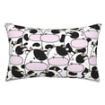 thumbnail image 1 of Balery Cute Animal with Cow Funda de Cojín Estampada, Regalos para Mujeres, Regalos de Amor para Ella, Regalos para Novia o Esposa, Funda de Almohada-20"x30", 1 of 6