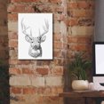 thumbnail image 5 of Epic Graffiti 'Young Buck Sketch II' by Emma Scarvey, Giclee Canvas Wall Art, 12"x16", 5 of 8