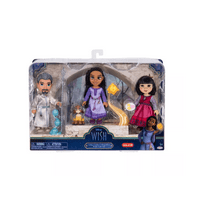 Disney Wish Asha, Dahlia & Magnifico Exclusive Petite Doll Gift Set