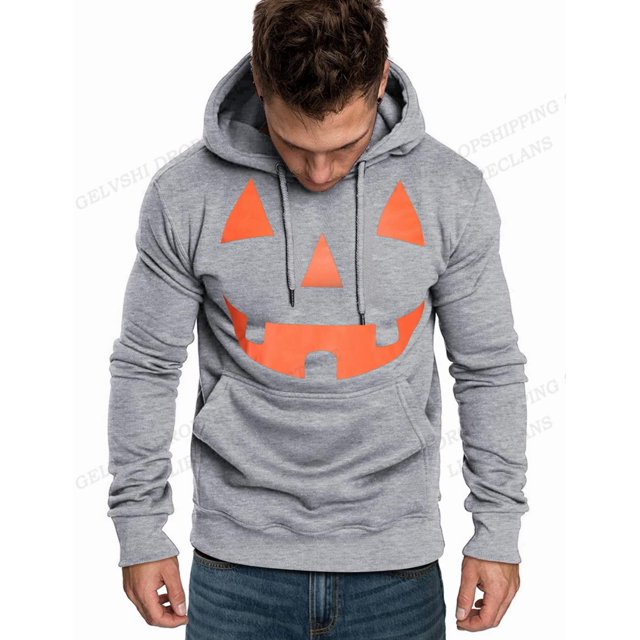 Sudadera con capucha de Halloween para hombres y mujeres, sudaderas con capucha de Hip Hop para niños, abrigos para niños, chándales de gran tamaño con estampado de calabaza, ropa para hombres