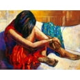 thumbnail image 2 of Stewart, Monica 14x12 White Modern Wood Framed Museum Art Print Titled - Repose, 2 of 4