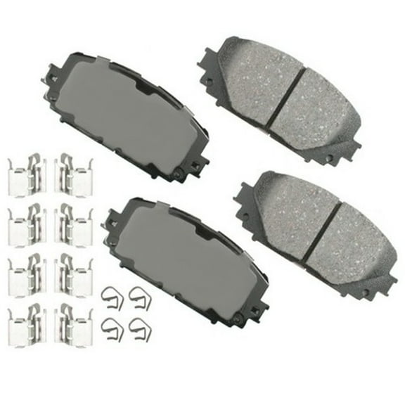 Akebono ProACT ACT1628 Ultra-Premium Ceramic Disc Brake Pads