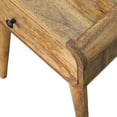 thumbnail image 4 of Artisan Furniture Solid Wood Avora Oak-ish Nightstand with 1 drawer, 4 of 6