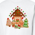 thumbnail image 3 of Inktastic Gingerbread House Christmas Adult Sweatshirt, 3 of 4
