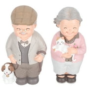 Home Decor Crafts Miniature Vases Dollhouse Dashcams for Cars Tea Dining Table Elder Elderly