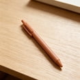thumbnail image 4 of Under $5 Gel Pens 0.5Mm Retractable Fine Point Pen Black Ink Needle Tip Pens Smooth Writing Cute Pens for Drawing, Writing Planner And Office Supplies, Brown, 4 of 6