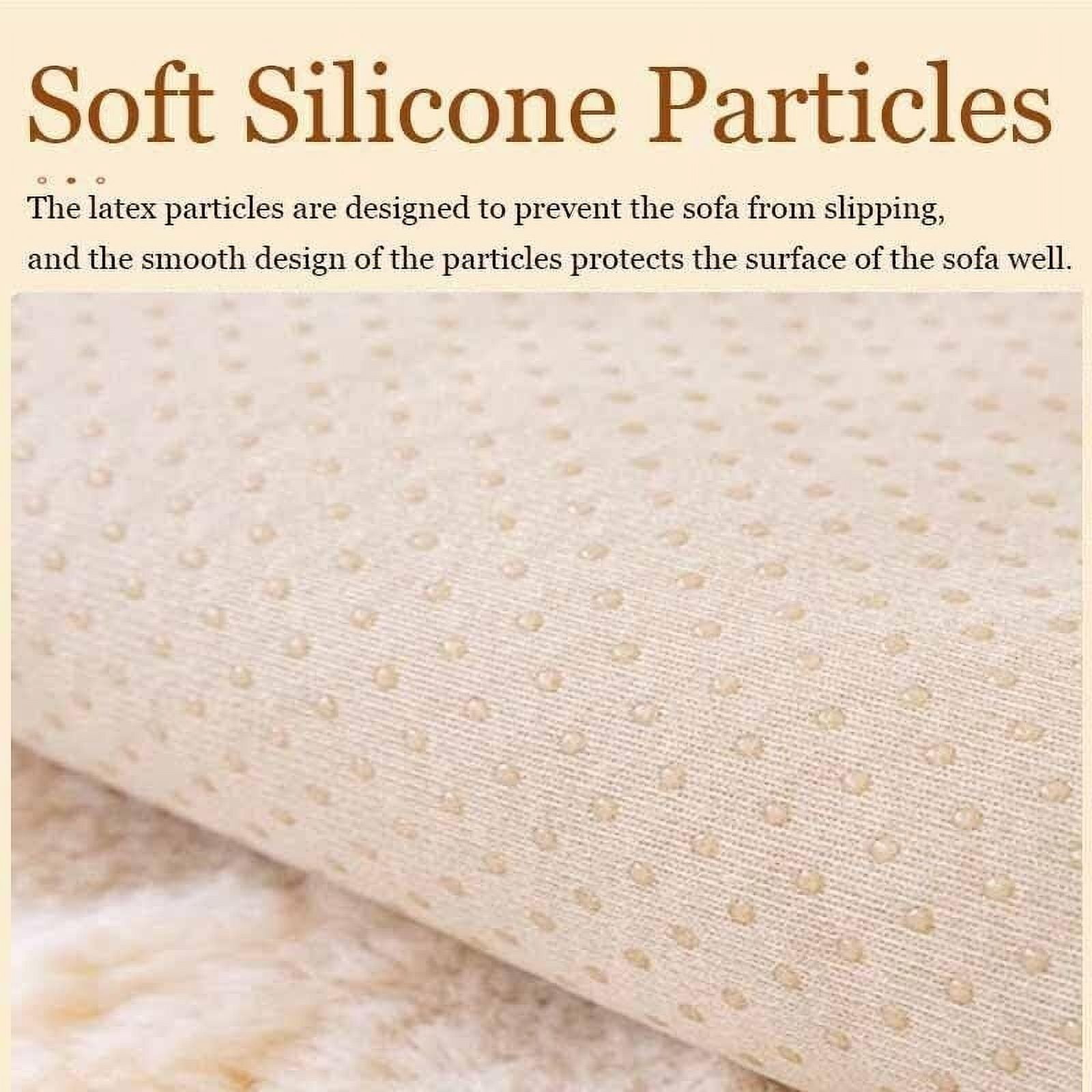 BH-JJSMGS Plush Recliner Slipcovers Recliner Chair Covers Armrest Covers Headrest Cover for Sofa Recliner Protector Couch Sofa Covers, Soft Fuzzy Fluffy Anti-Slip Furniture Protector