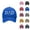 Blue, variant on Women’s Baseball Cap Linen Sun Hat Casual Wide Brim Baseball Hat for Women Summer UV Protection Adjustable Lightweight for Beach Travel Outdoor Sports