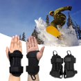 thumbnail image 5 of Muñequeras, protectores de impacto, muñequeras, protección de muñecas y palmas para todos los deportes, snowboard, esquí, patineta, equipo de protección para adultos/niños/jóvenes, 5 of 5