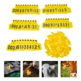thumbnail image 3 of 100 Sets Farm Animals Cow Pig Number Ear Tag Signs Farm Animal Identification Tags, 3 of 6