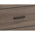 thumbnail image 5 of Bed Frame Geary Barrel Oak Eastern King Storage Panel Bed,Platform Bed Frame, 5 of 8