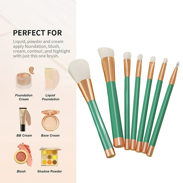 Makeup Brushes Set Professional Oval Toothbrush Foundation Contour