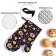 thumbnail image 3 of Pofeuu Turkey And Autumn Print Oven Mitts and Pot Holders 4 pcs Set,High Heat Resistant 500 Degree Extra Thicken Long Kitchen Cotton Oven Glove for Cooking, 3 of 6