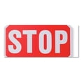 thumbnail image 4 of Tatco Handheld Stop Sign - 1 Each - Stop Print/Message - 18" Width x 18" Height - White Print/Message Color - Weather Proof, Long Lasting, Lightweight, Comfortable Grip - Wood - Red, 4 of 4
