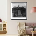 thumbnail image 3 of Historic Framed Print, Garfield Beach and Pavillion, Great Salt Lake, Utah, 17-7/8" x 21-7/8", 3 of 9
