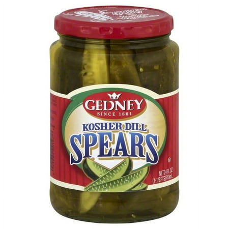Gedney Pickles Kosher Dill Spears 24 oz