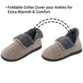 thumbnail image 6 of VONMAY Men's Fuzzy Slippers Boots Memory Foam Booties Comfy House Shoes Indoor Outdoor, 6 of 6