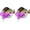 Purple, variant on A silicone noodle filter suitable for cooking utensils - A heat-resistant water filter plate for vegetables and noodles - A kitchen small tool for cooking