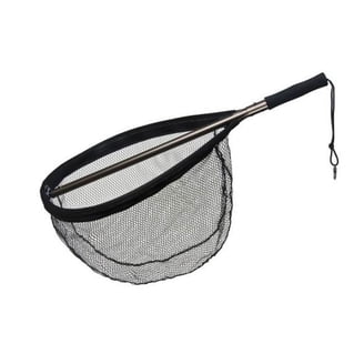 Adamsbuilt Fishing 20 in. Aluminum Flip Net with Rubberized Netting Adamsbuilt Fishing 20 in. Aluminum Flip Net with Rubberized Netting