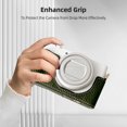 thumbnail image 3 of Holder Portable Camera Protective Case Retro Style Camera Case Holder Carry Bag Opening Bottom Design Replacement for  ZV-1F/ZV-1M2 Camera, 3 of 7