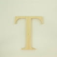 thumbnail image 4 of Package of 1, 8 Inch X 3/4" Thickness Baltic Birch Wood Letter T in The Times New Roman Font, Thick, Upper Case for Art & Craft Project, Made in USA, 4 of 4