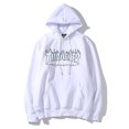 thumbnail image 4 of Unisex Thrasher Hoodie with letter print, sweatshirt with drawstring and pocket Image color 8 2XL, 4 of 4