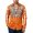 Orange-A, variant on LIIPEE Halloween Graphic Shirt For Men Long Sleeve Turn Down Collar Button Up Shirts Male Autumn Comfortable Breathable Tops,XXL