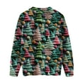 thumbnail image 2 of Women's Long Sleeve Christmas Pullover 3 D Christmas Printed Pullover Sweatshirt, 2 of 7