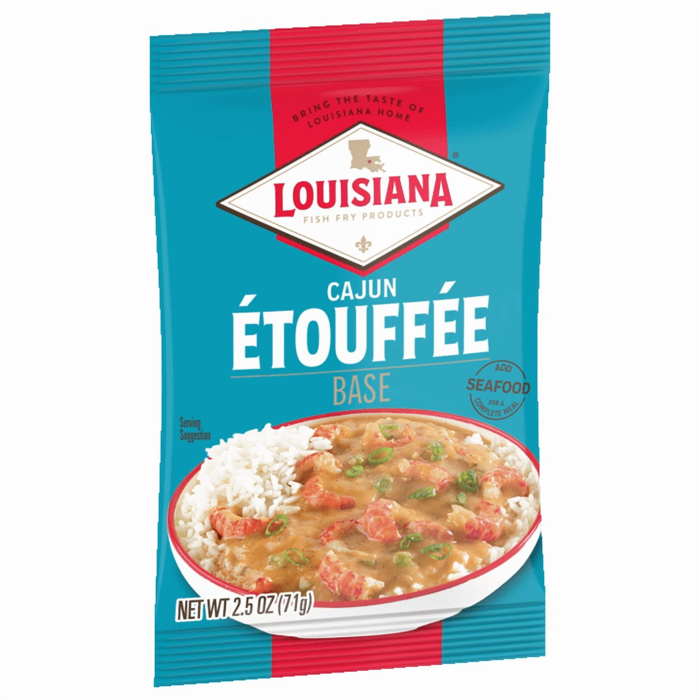 (7 pack) Louisiana Fish Fry Etouffee Base Mix, 2.5 oz Bag