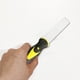 thumbnail image 5 of Espátula de acero al carbono con mango de doble color, ideal para limpieza industrial doméstica, eliminación de placas de yeso, raspador de pintura y yeso, herramienta antioxidante. Espátula de acero, 5 of 6