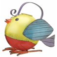thumbnail image 1 of Regal Art & Gift Folk Bird Watering Can, Yellow, 1 of 3