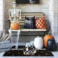 thumbnail image 5 of Halloween Fall Door Mat,Halloween Goose Witch Outdoor Mats for Front Door,Halloween Indoor Entrance Non-Slip Doormat,Entryway Welcome Rubber Mats for Front Porch Decor 30" x 17"(Honkus Ponkus), 5 of 6