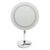 thumbnail image 3 of ALFI brand ABM9FLED-PC Polished Chrome Tabletop Round 9" 5x Magnifying Cosmetic Mirror with Light, 3 of 11