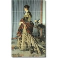 thumbnail image 1 of Ceramic Tile Mural-Claude Monet Women Painting 46. 36" w x 60" h using (15) 12 x 12 ceramic tiles, 1 of 3